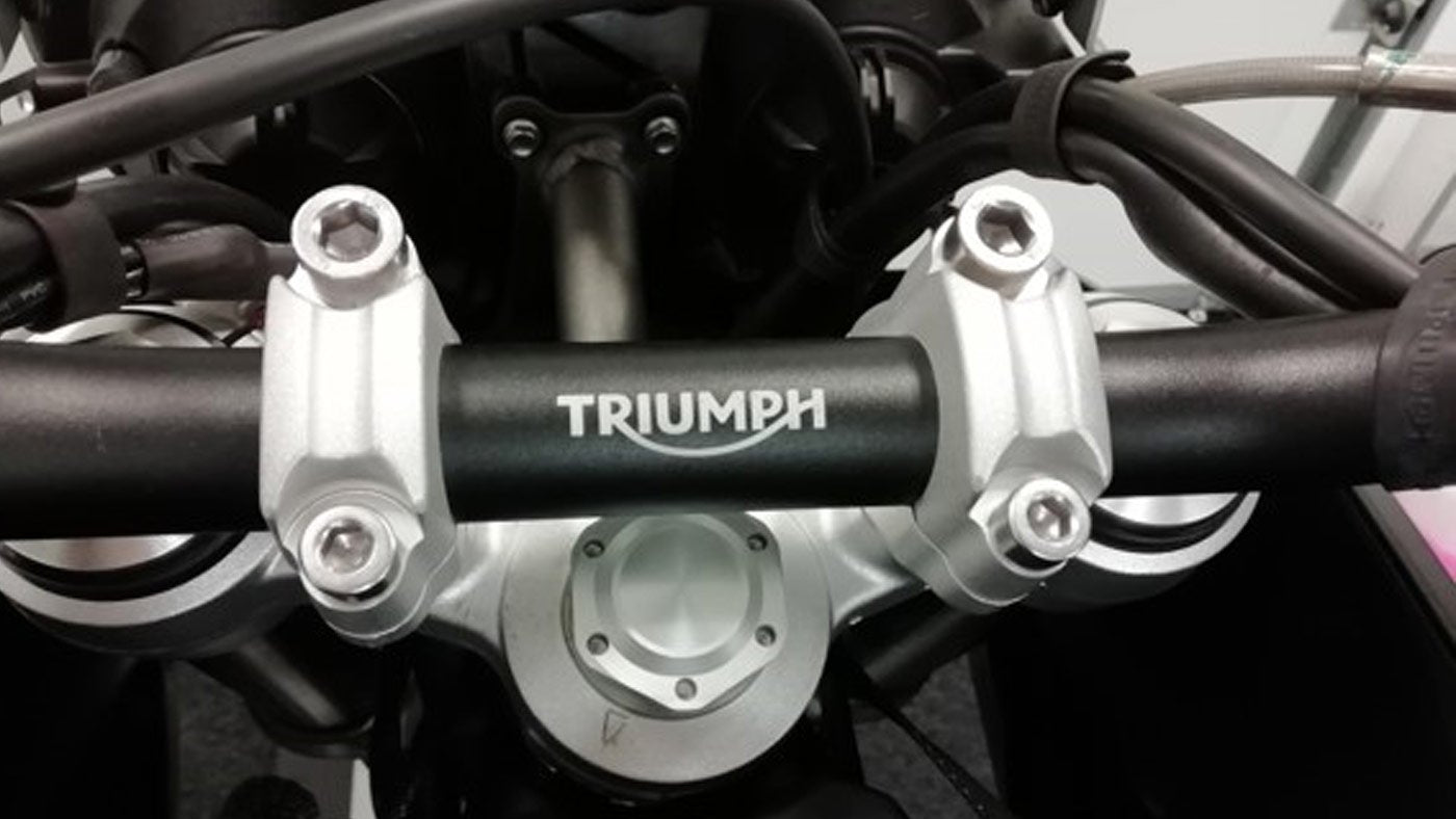 Mounting To a 2016 Triumph Tiger 800