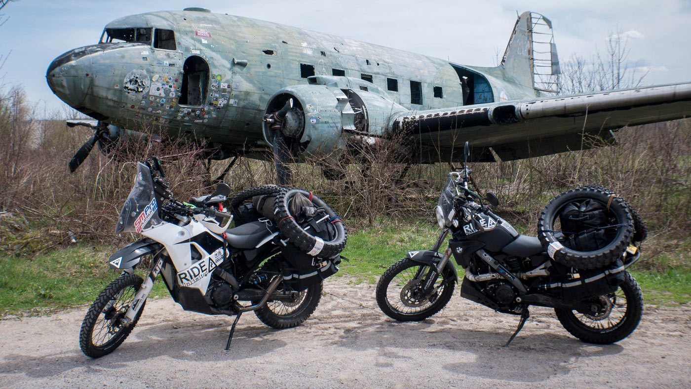How we chose and prepared our motorcycles to ride around the world
