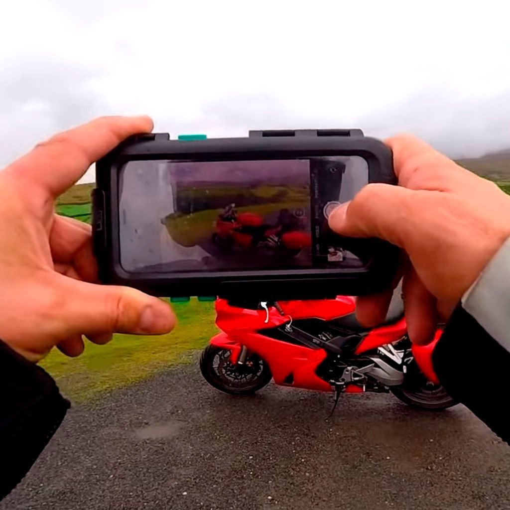 Galaxy S9 S9+ Motorcycle Fork Stem Mount Waterproof Tough Case - Ultimateaddons