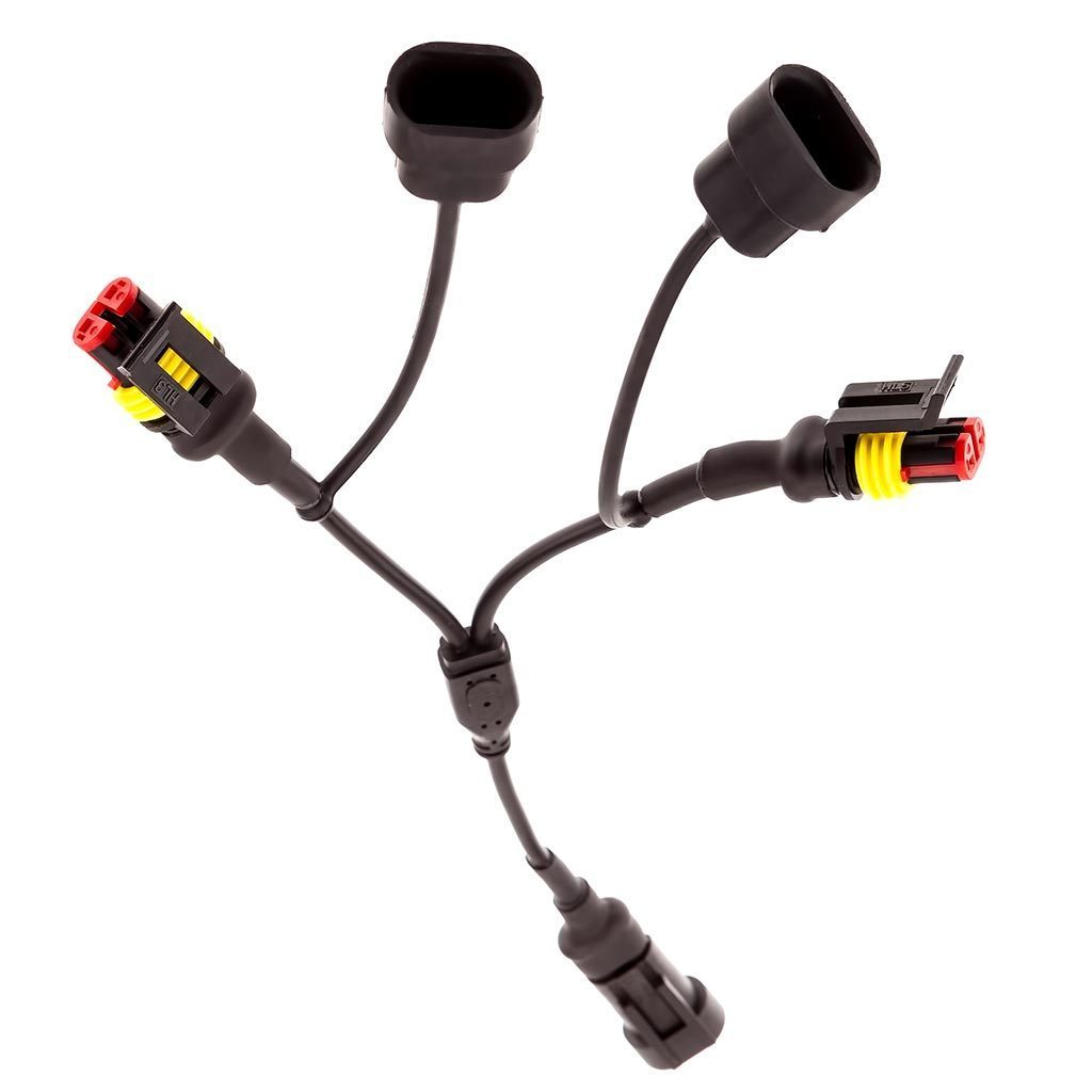 Waterproof Extender Dual Cable for Hardwire / Din Hella - Ultimateaddons