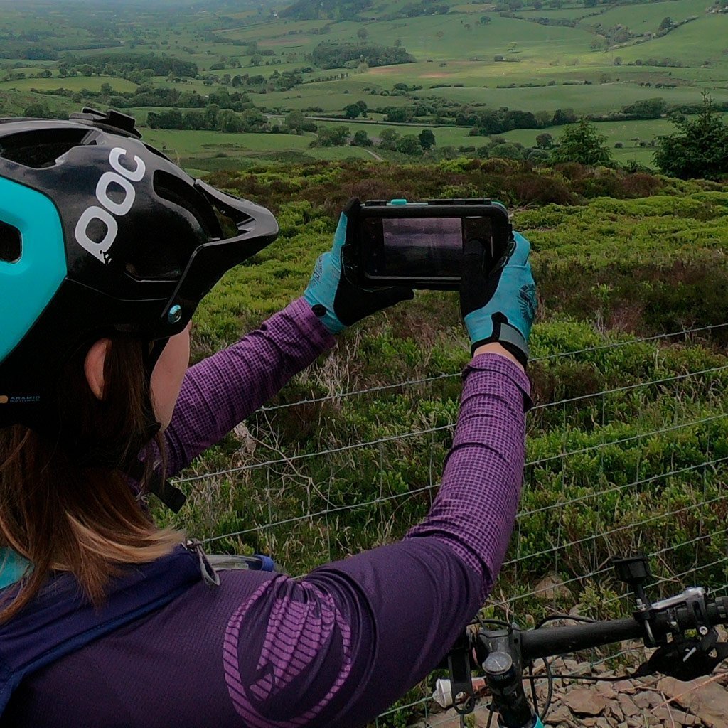 Helix Swivel Strap Mount with Water Resistant Tough Mount Case for iPhone X - Ultimateaddons