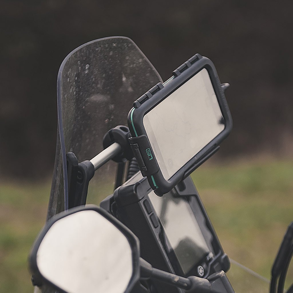 Motorcycle Waterproof Tough Case Crossbar Mount for Apple iPhone X Xs - Ultimateaddons