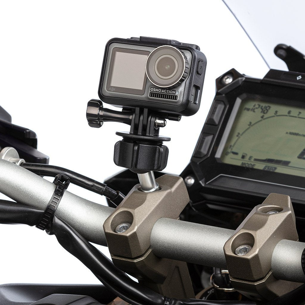 DJI Osmo Action Camera Motorcycle Handlebar Clamp Mount - Ultimateaddons