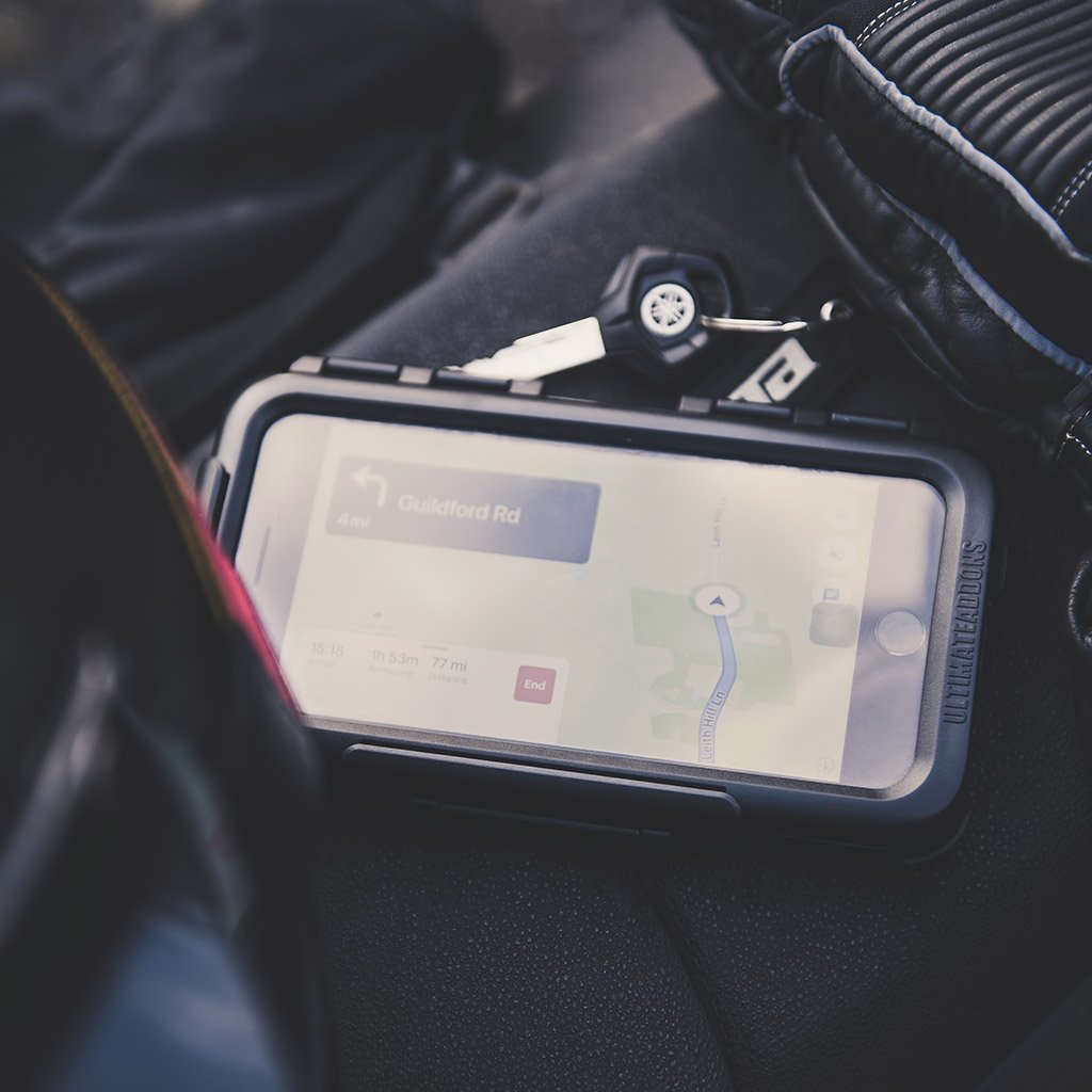 Capa de telefone impermeavel para montagem em motocicleta, para modelos iPhone da Apple | Ultimateaddons