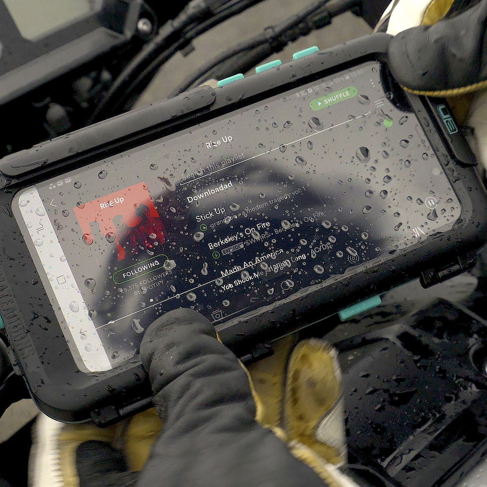 Capa impermeavel para telemovel , montajem em motocicleta, para modelos Samsung| ULTIMATEADDONS