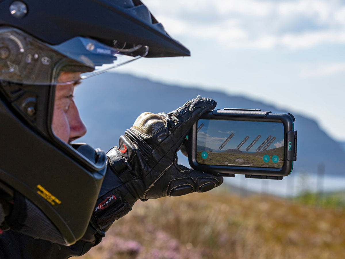 Capa de telefone impermeavel para montagem em motocicleta, para modelos iPhone da Apple | Ultimateaddons