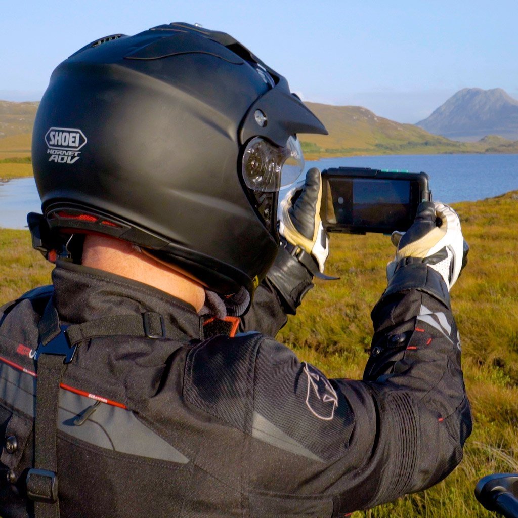 iPhones X / Xs Motorcycle Mirror Mount Tough Case Kit - Ultimateaddons