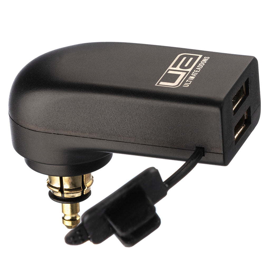 Carregador adaptador Duplo USB Din Hella de 4,8 A