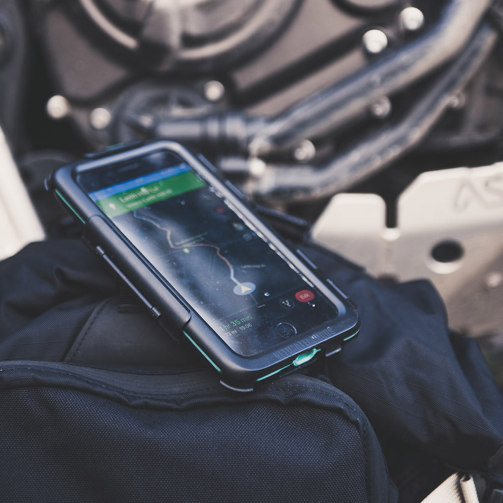 Capa de telefone impermeavel para montagem em motocicleta, para modelos iPhone da Apple | Ultimateaddons