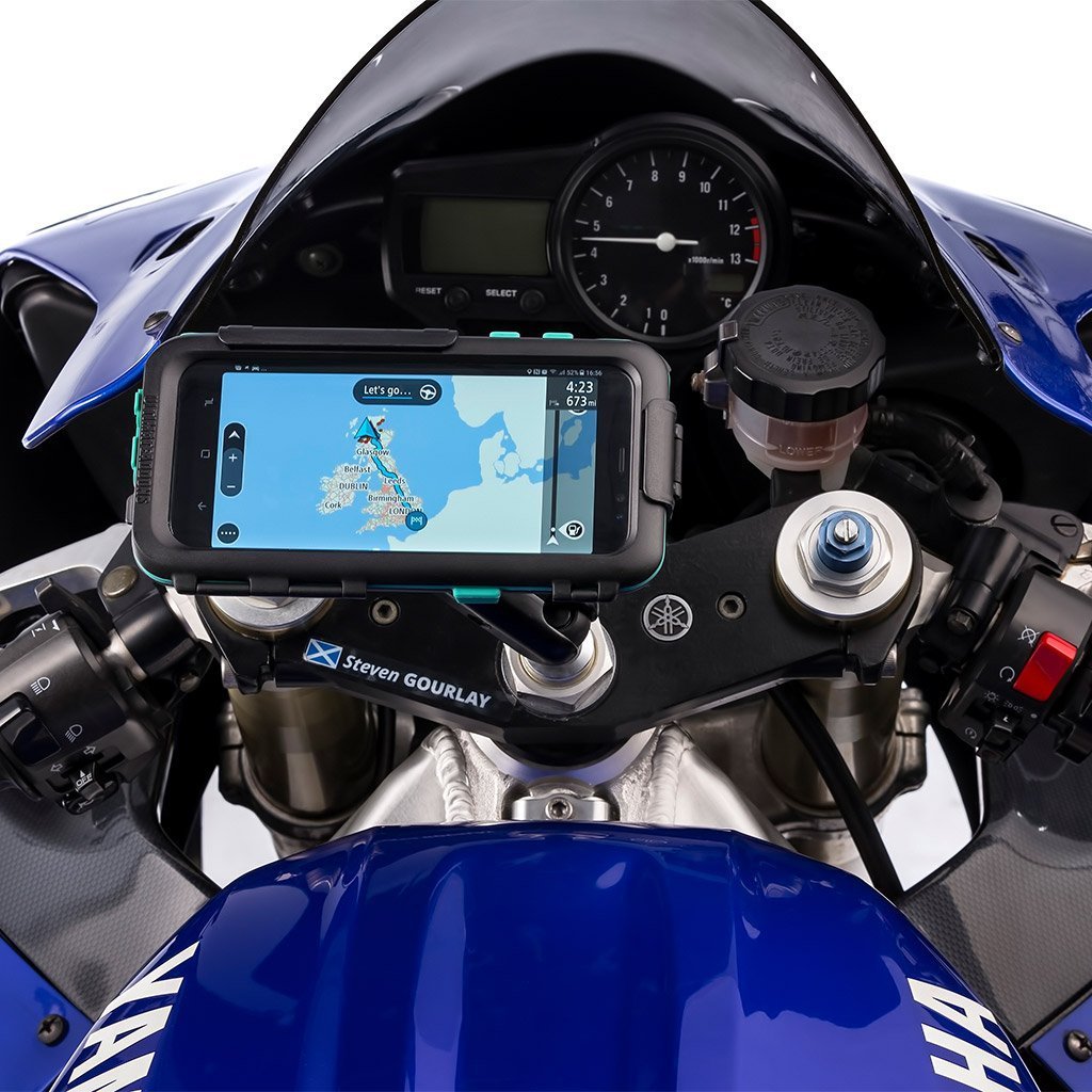 Galaxy S9 S9+ Motorcycle Fork Stem Mount Waterproof Tough Case - Ultimateaddons