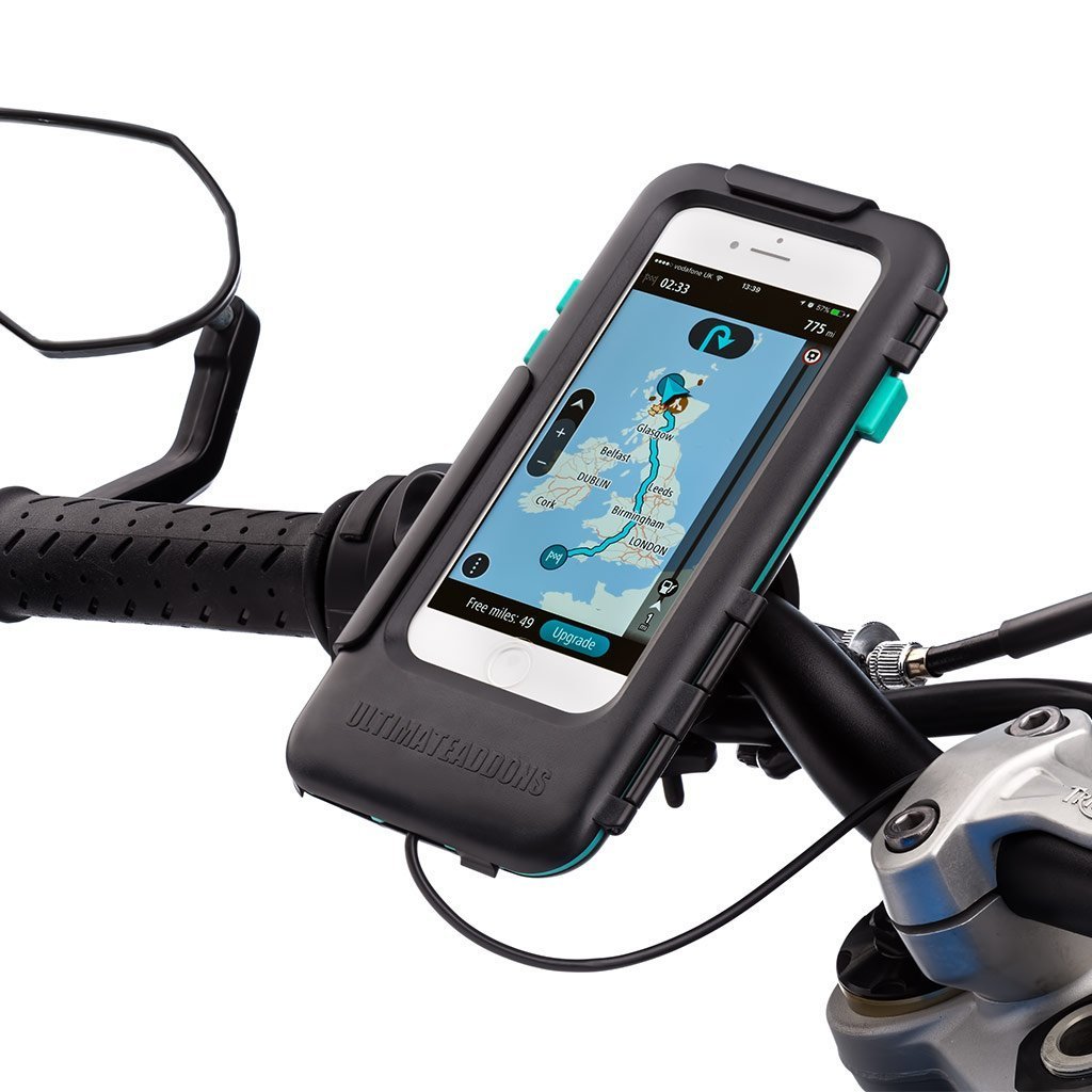iPhone 6 7 8 / Plus Motorcycle Handlebar Tough Waterproof Case - Ultimateaddons
