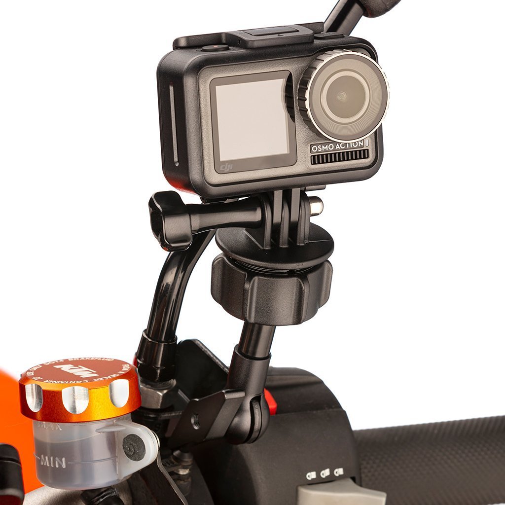 Motorcycle VBlogger Mirror Mount for DJI Osmo Action Action Camera - Ultimateaddons