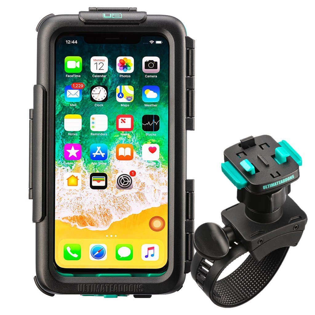 Waterproof Strong Secure Tough Hard Case Bike Mounting Kit for Apple iPhone XR - Ultimateaddons