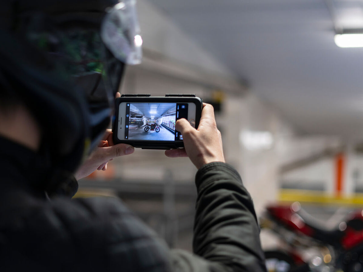 Capa de telefone impermeavel para montagem em motocicleta, para modelos iPhone da Apple | Ultimateaddons