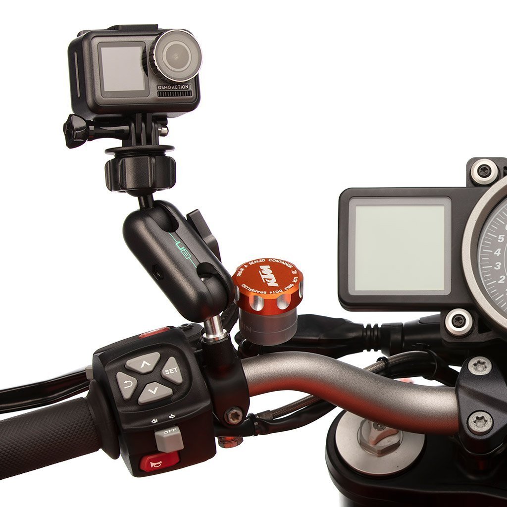 Motorcycle VBlogger Mirror Mount for DJI Osmo Action Action Camera - Ultimateaddons
