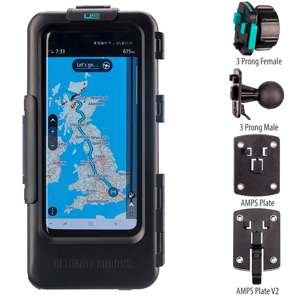 Capa impermeavel para telemovel , montajem em motocicleta, para modelos Samsung| ULTIMATEADDONS