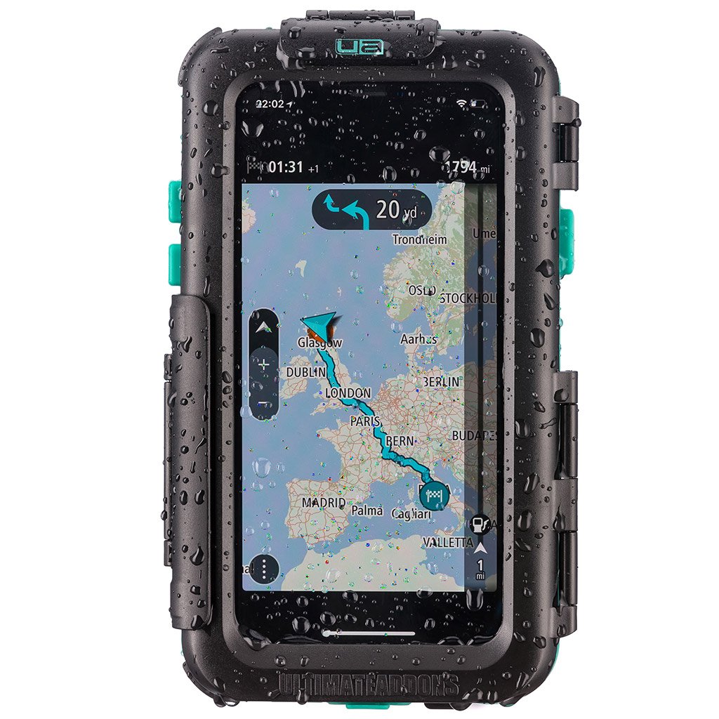 Motorcycle Waterproof Tough Case Crossbar Mount for Apple iPhone X Xs - Ultimateaddons