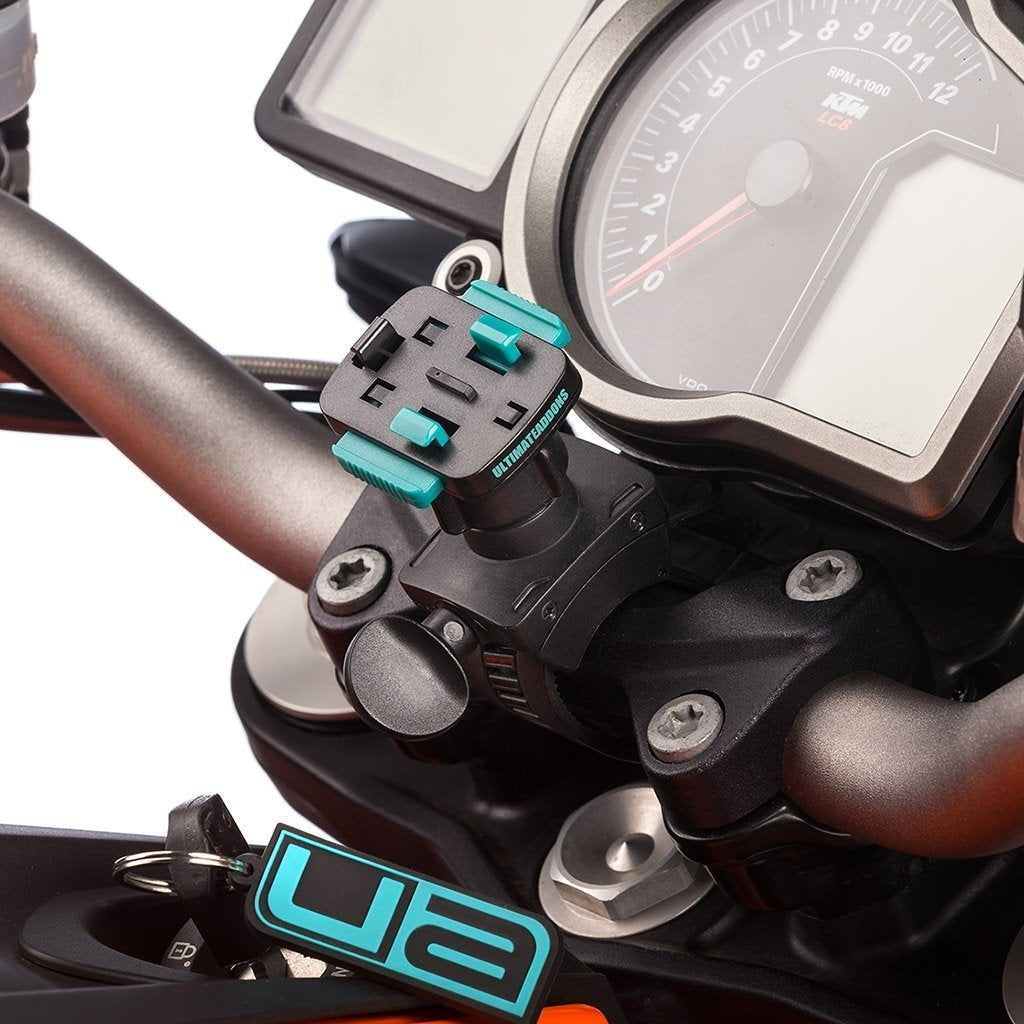 Motorcycle One Holder Handlebar Mount Kit for Apple iPhones - Ultimateaddons