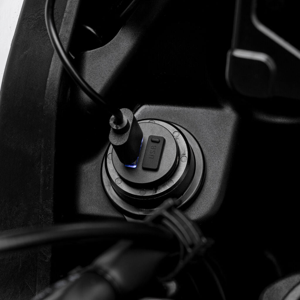 Carregador Mini Duplo USB 12V 4.8 Amp 