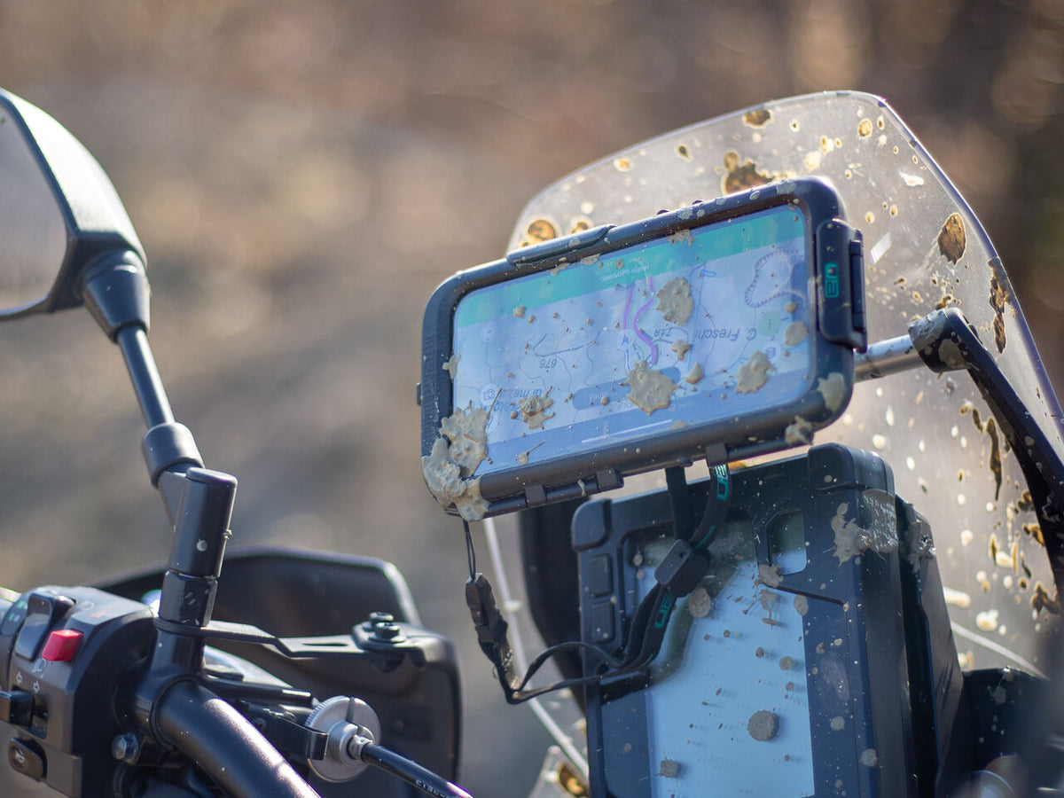 Capa de telefone impermeavel para montagem em motocicleta, para modelos iPhone da Apple | Ultimateaddons