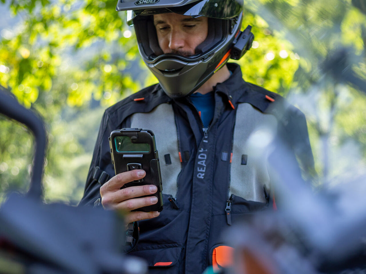 Capa de telefone impermeavel para montagem em motocicleta, para modelos iPhone da Apple | Ultimateaddons