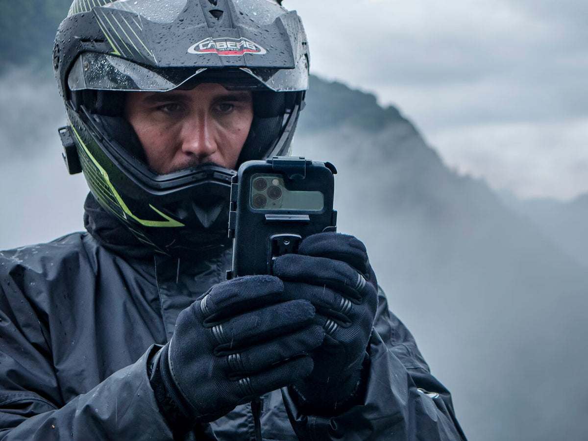 Capa de telefone impermeavel para montagem em motocicleta, para modelos iPhone da Apple | Ultimateaddons