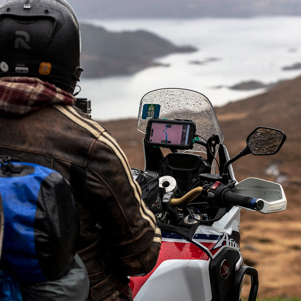 Capa de telefone impermeavel para montagem em motocicleta, para modelos iPhone da Apple | Ultimateaddons