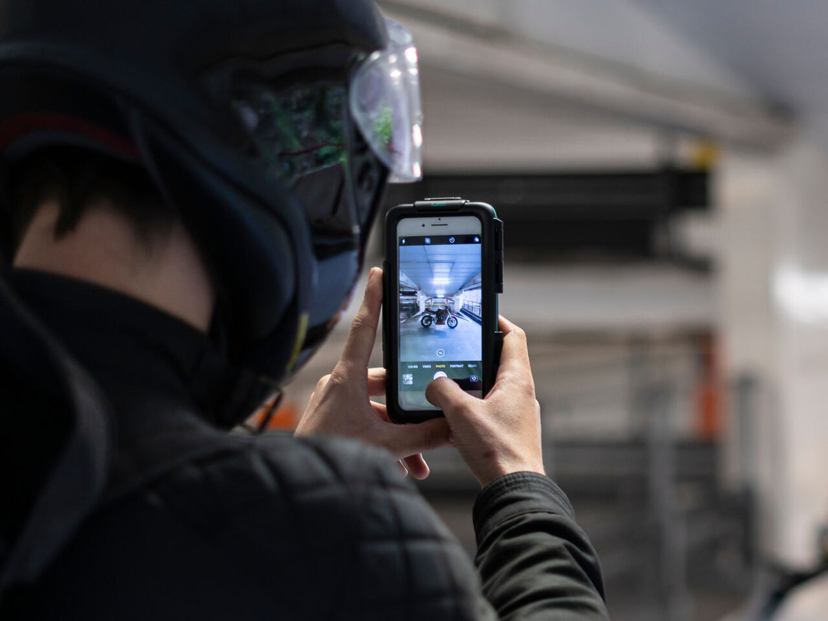 Capa de telefone impermeavel para montagem em motocicleta, para modelos iPhone da Apple | Ultimateaddons