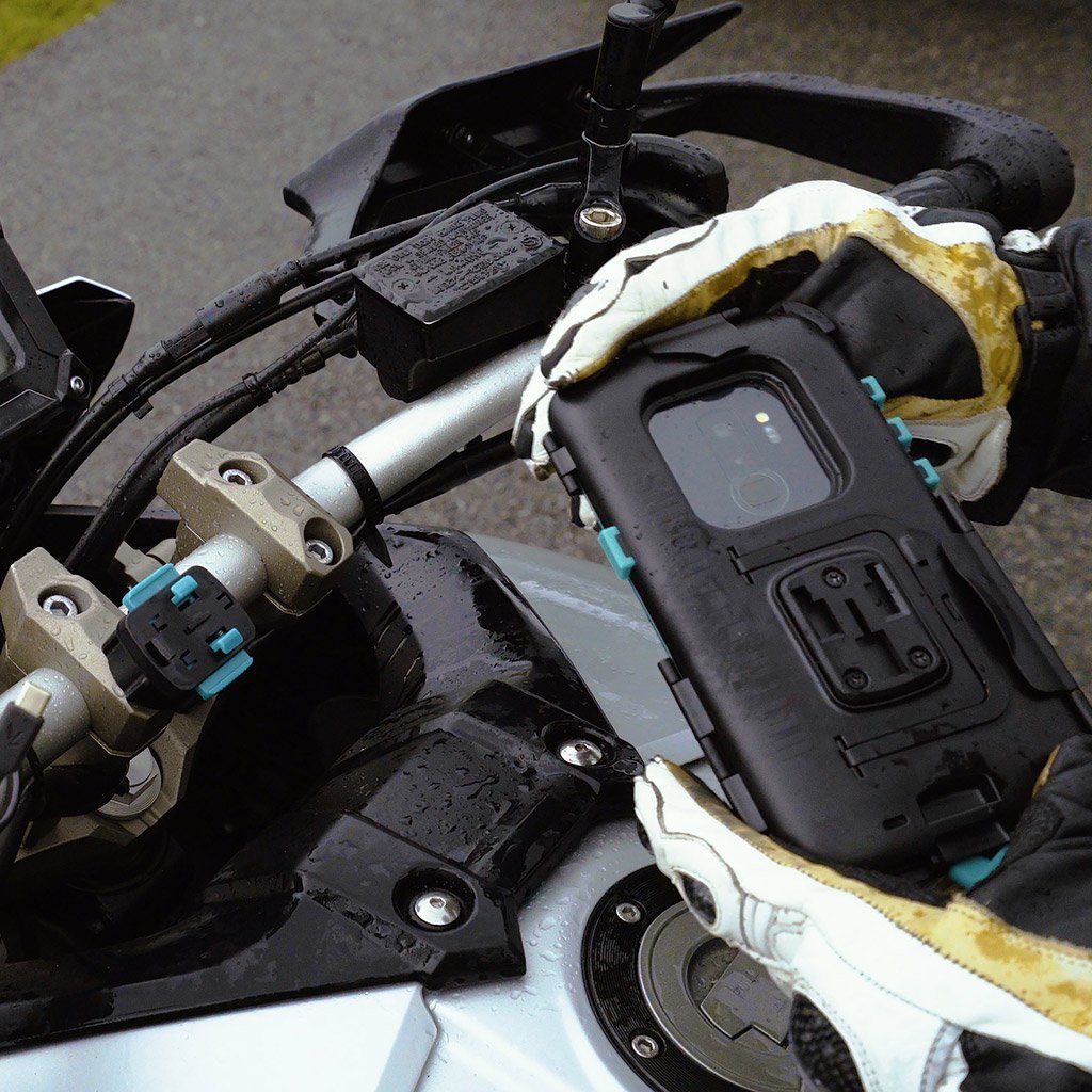 Galaxy S9 S9+ Motorcycle Waterproof Case Top Clamp Mount - Ultimateaddons