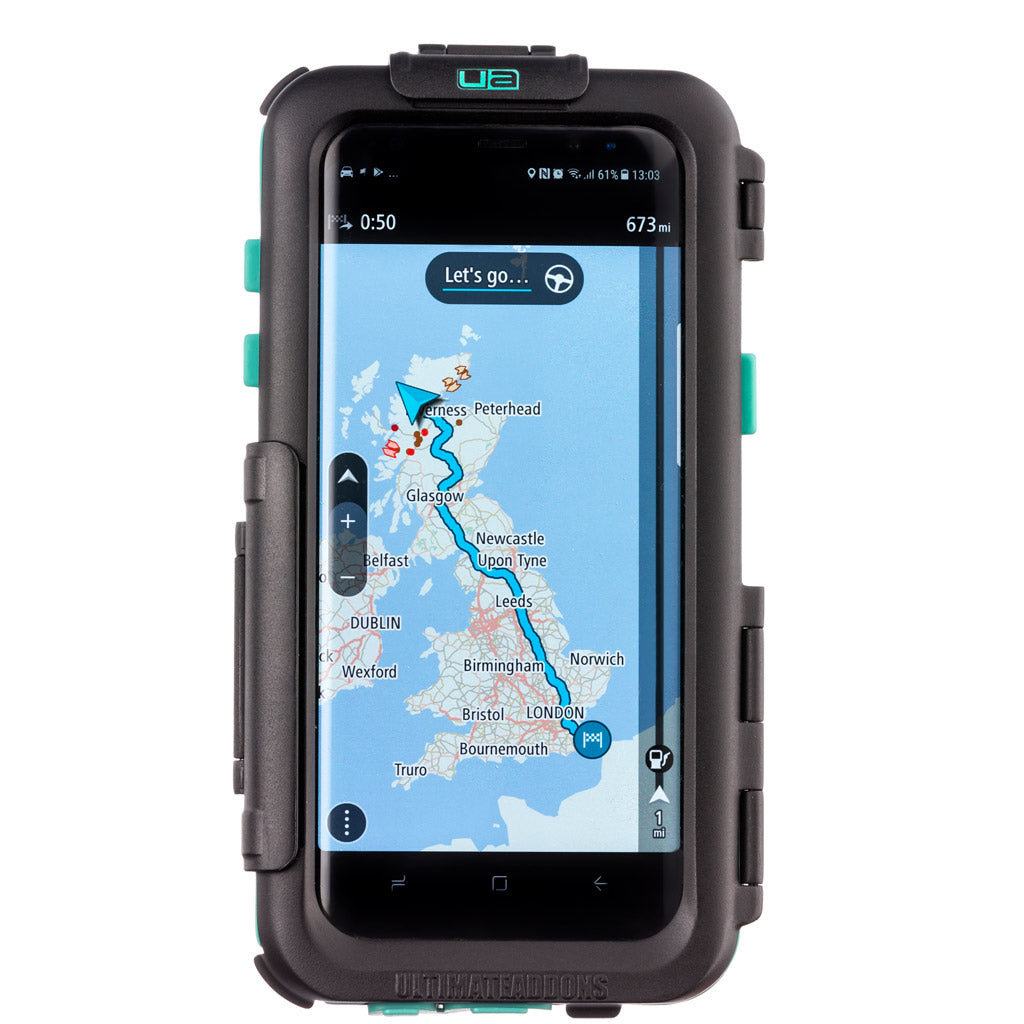 Capa impermeavel para telemovel , montajem em motocicleta, para modelos Samsung| ULTIMATEADDONS