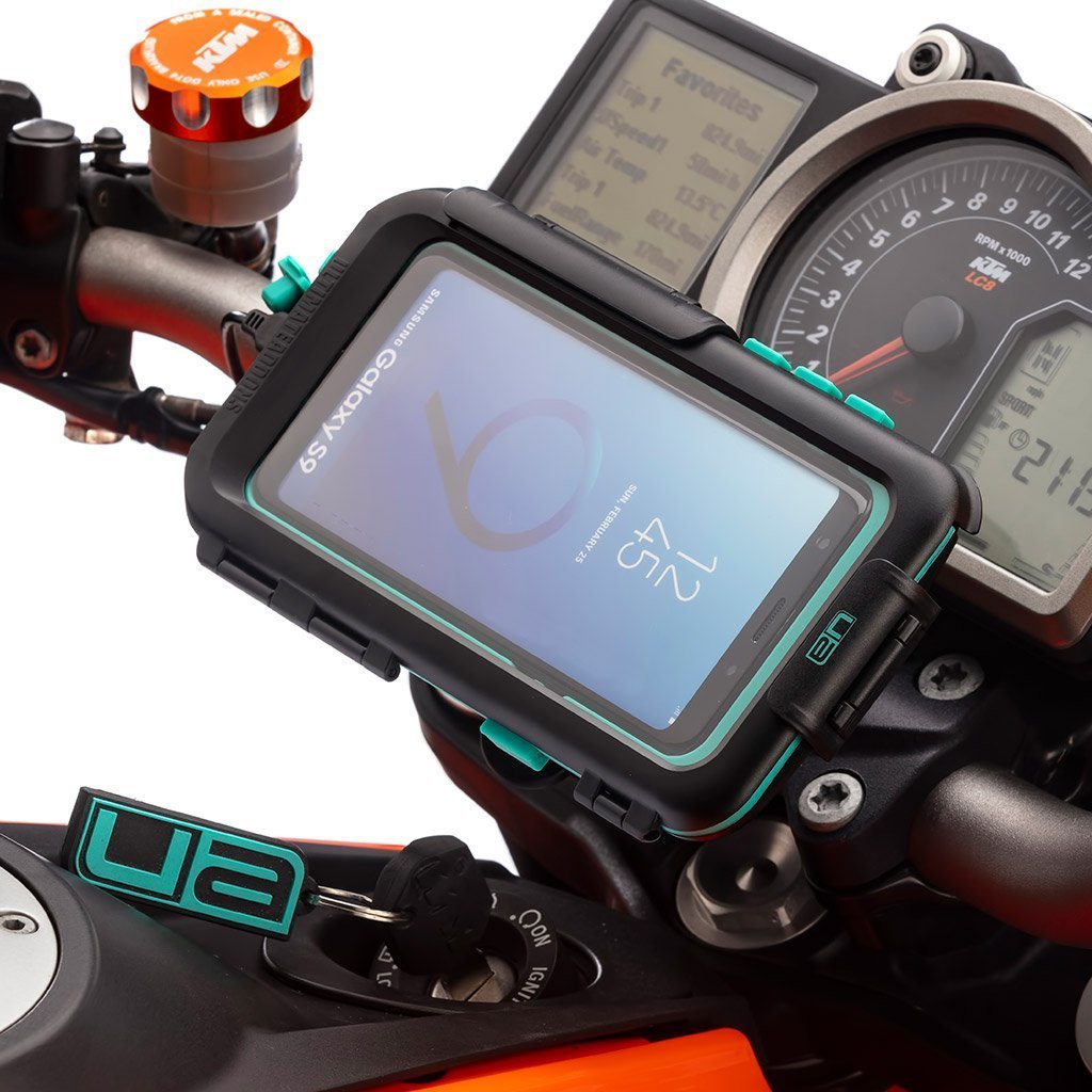 Galaxy S9 S9+ Waterproof Tough Case Motorcycle Bar Mount - Ultimateaddons