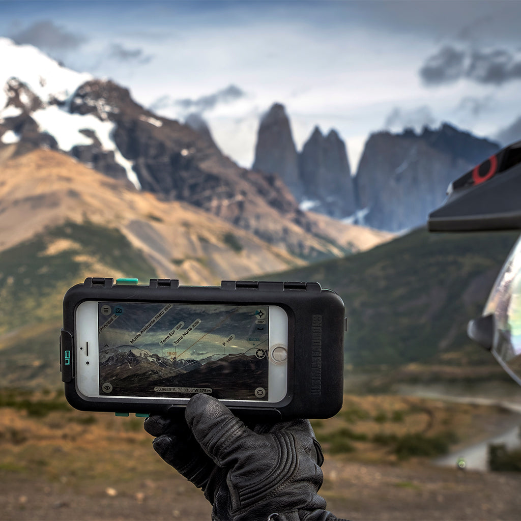 Capa de telefone impermeavel para montagem em motocicleta, para modelos iPhone da Apple | Ultimateaddons