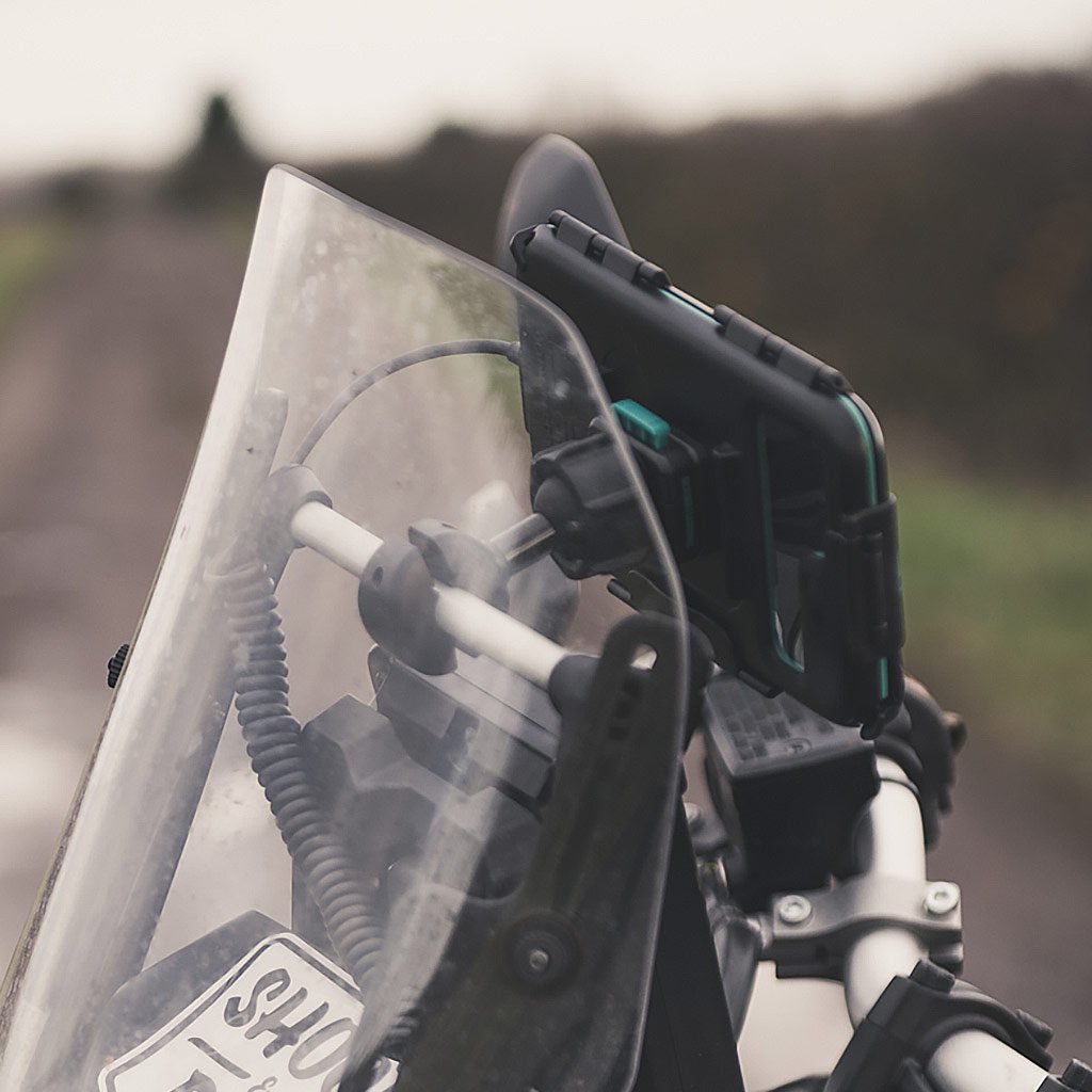 Motorcycle Waterproof Tough Case Crossbar Mount for Apple iPhone X Xs - Ultimateaddons