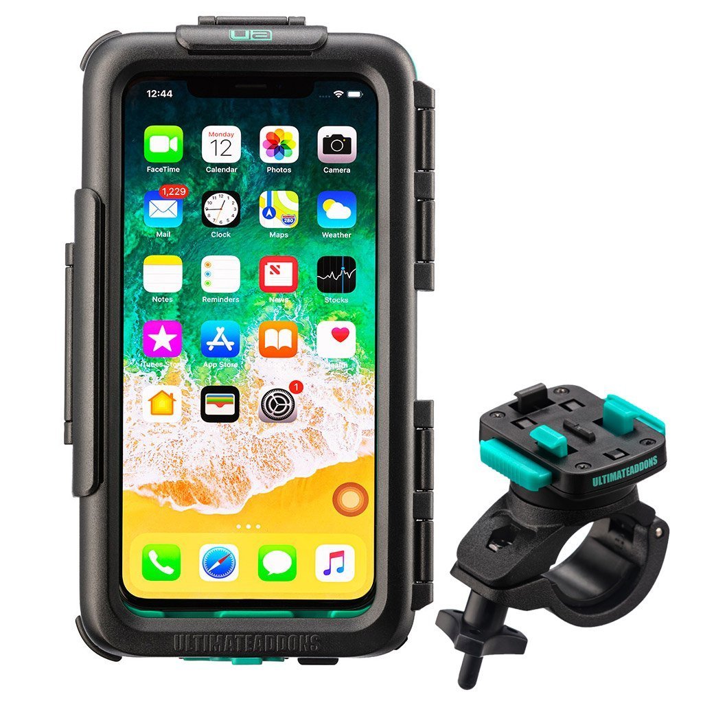 Waterproof Strong Secure Tough Hard Case Bike Mounting Kit for Apple iPhone XR - Ultimateaddons