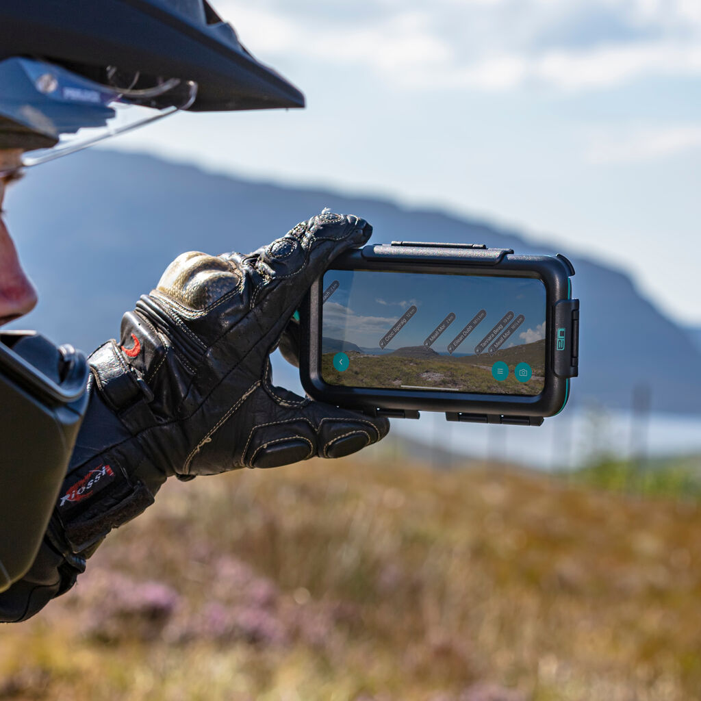 Capa de telefone impermeavel para montagem em motocicleta, para modelos iPhone da Apple | Ultimateaddons