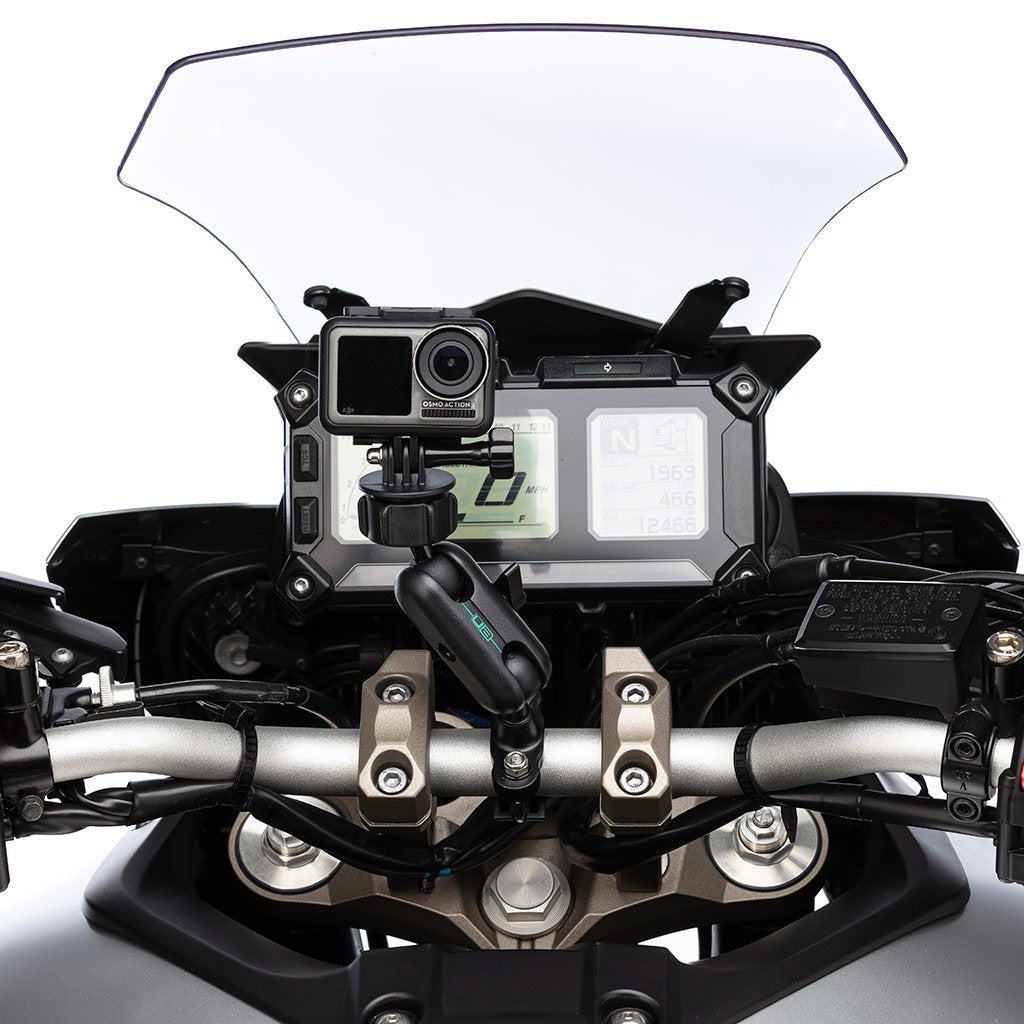 Metal Motorcycle Handlebar Mounting Kit for DJI Osmo - Ultimateaddons
