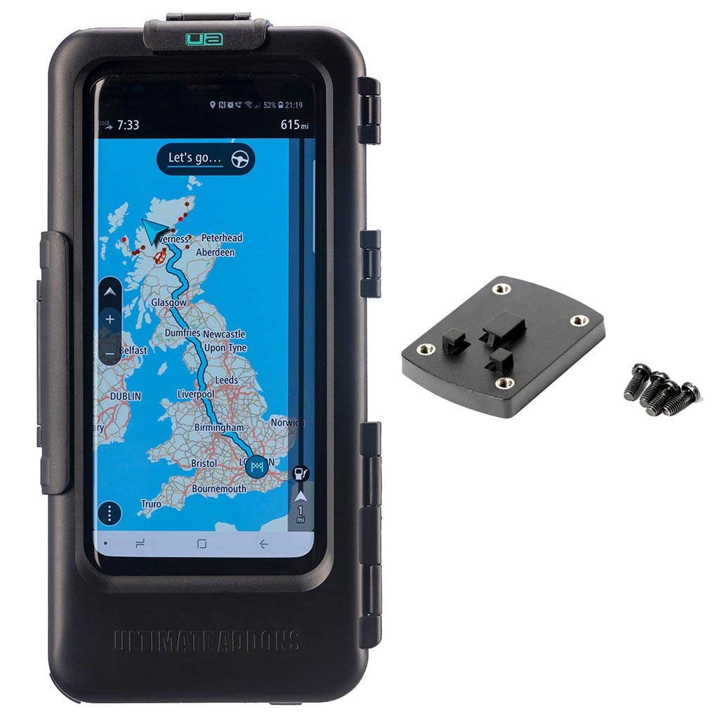 Capa impermeavel para telemovel , montajem em motocicleta, para modelos Samsung| ULTIMATEADDONS