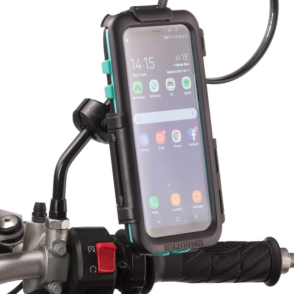 Samsung Galaxy S9 S9+ Motorcycle Mirror Waterproof Case - Ultimateaddons