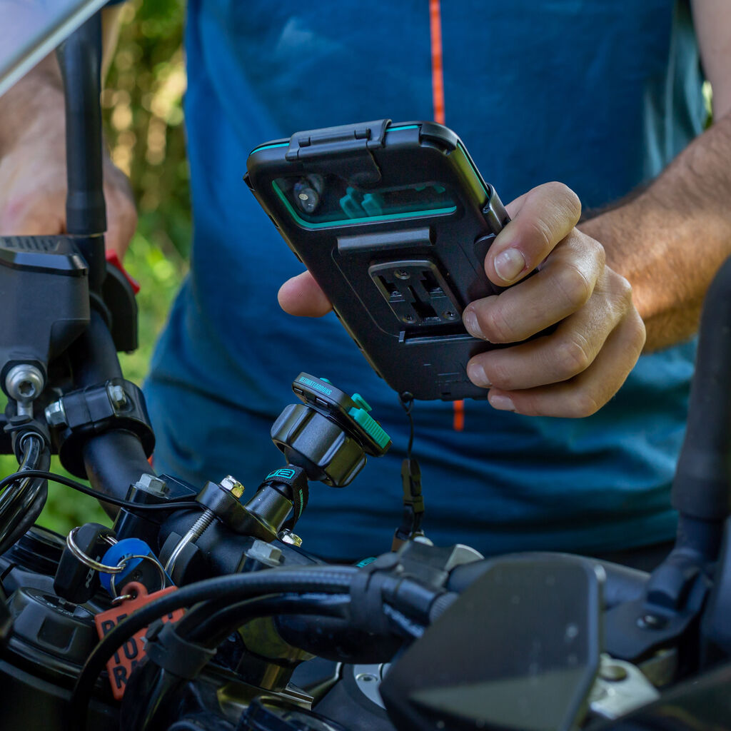 Capa de telefone impermeavel para montagem em motocicleta, para modelos iPhone da Apple | Ultimateaddons