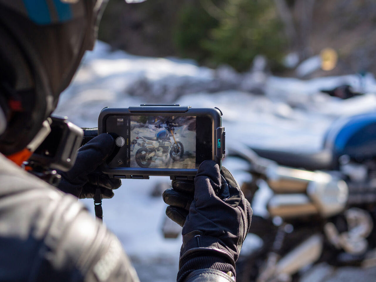 Capa de telefone impermeavel para montagem em motocicleta, para modelos iPhone da Apple | Ultimateaddons