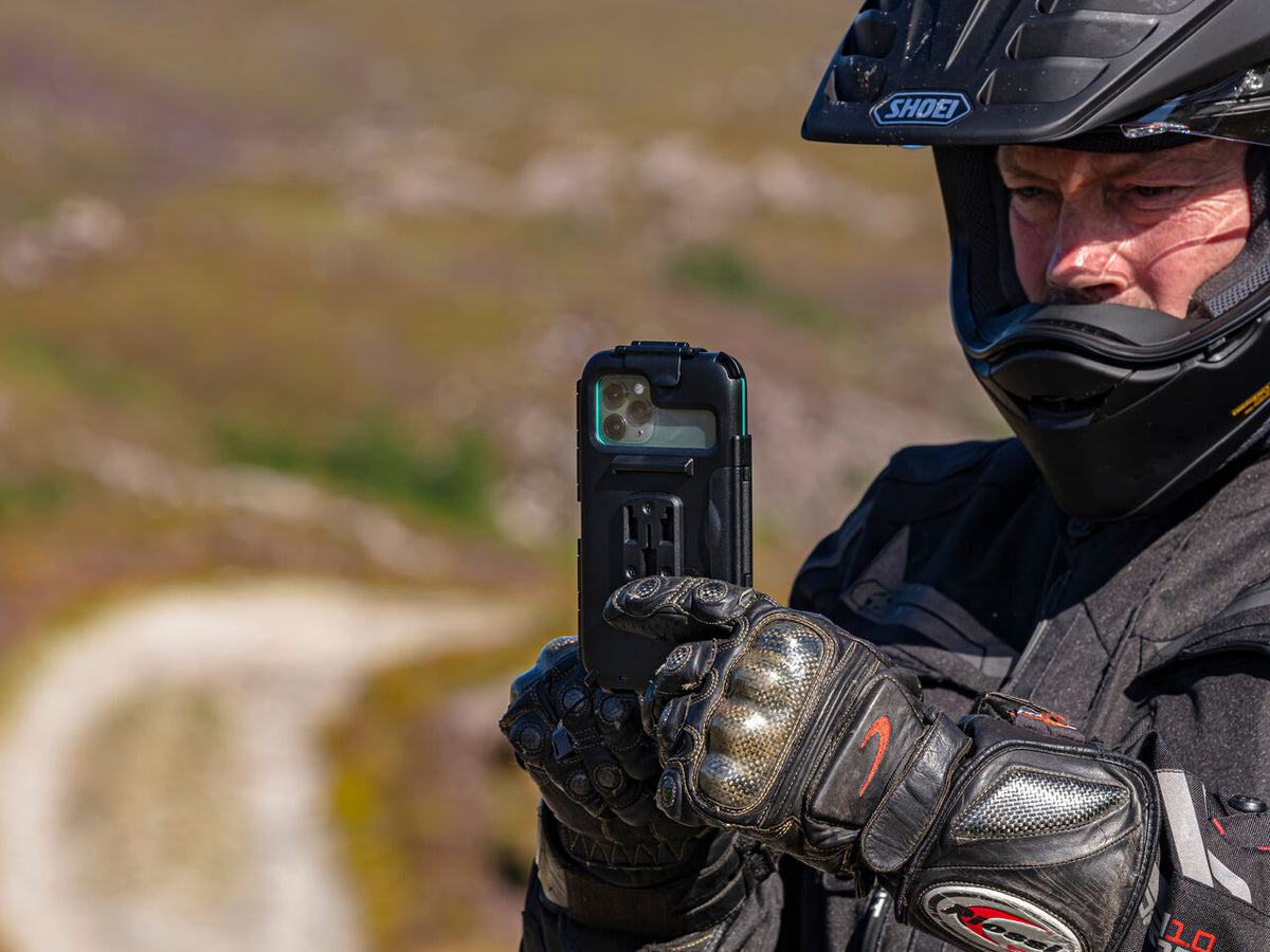 Capa de telefone impermeavel para montagem em motocicleta, para modelos iPhone da Apple | Ultimateaddons