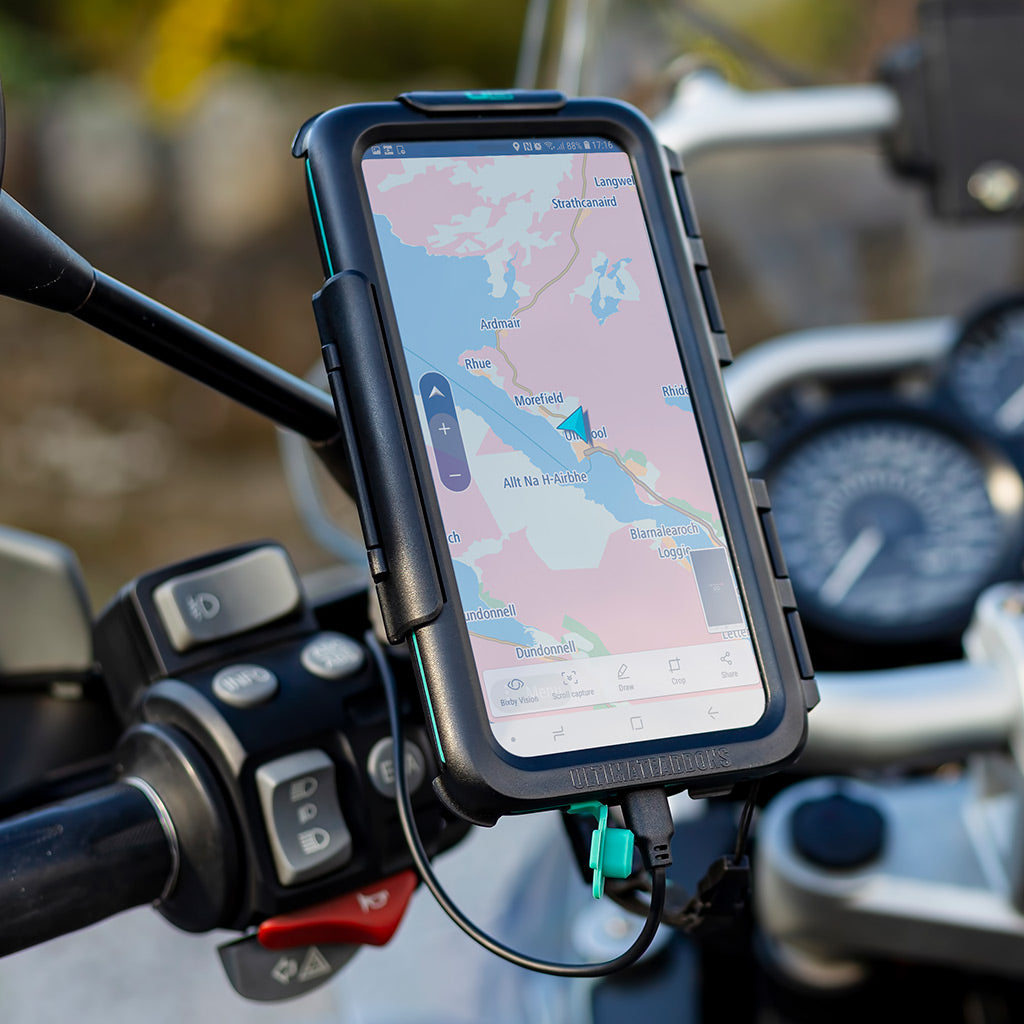 Capa de telefone impermeavel para montagem em motocicleta, para modelos iPhone da Apple | Ultimateaddons