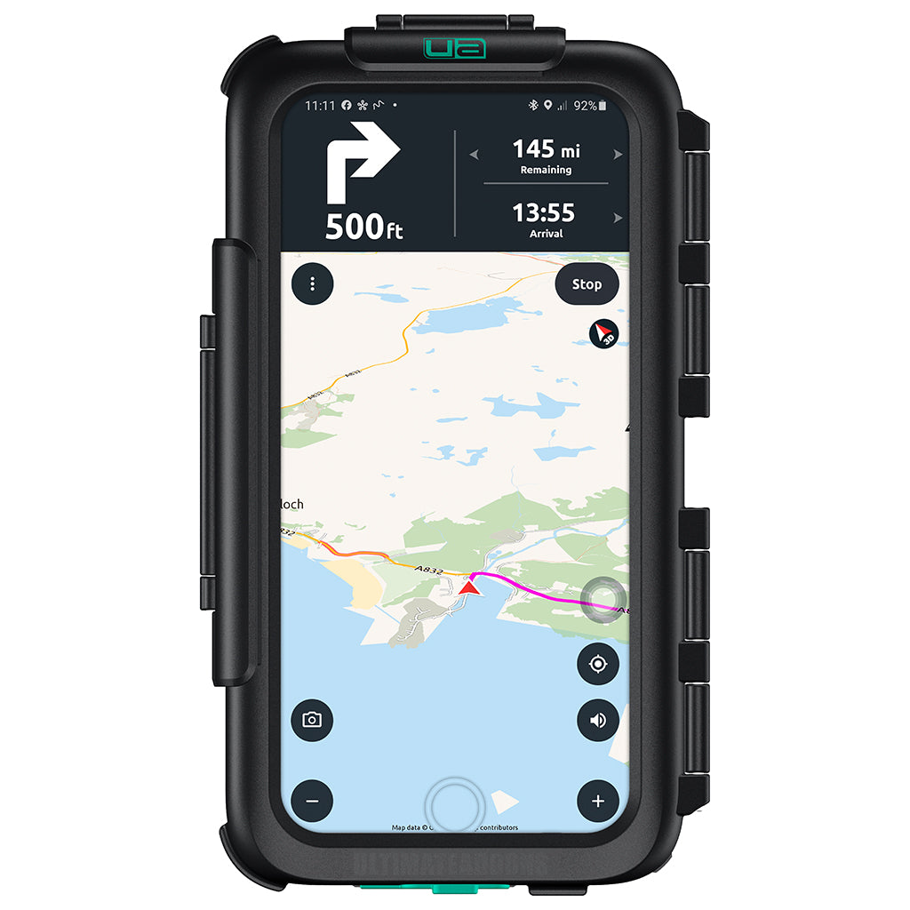 Capa de telefone impermeavel para montagem em motocicleta, para modelos iPhone da Apple | Ultimateaddons