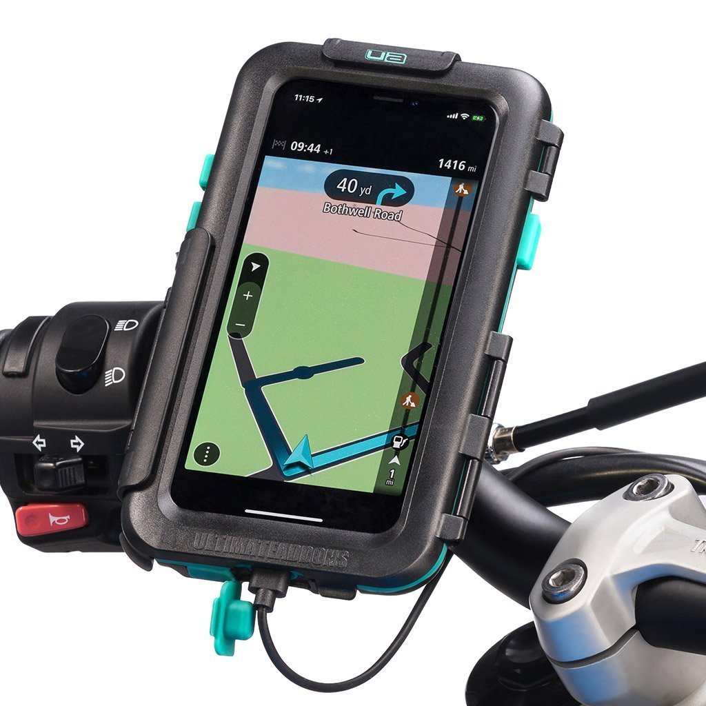 iPhone X / Xs Tough Wateproof Motorcycle Case Handlebar Mount - Ultimateaddons