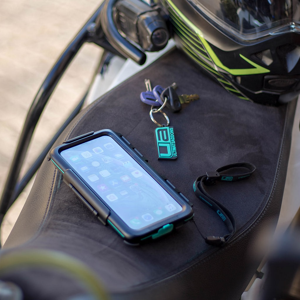 Capa de telefone impermeavel para montagem em motocicleta, para modelos iPhone da Apple | Ultimateaddons