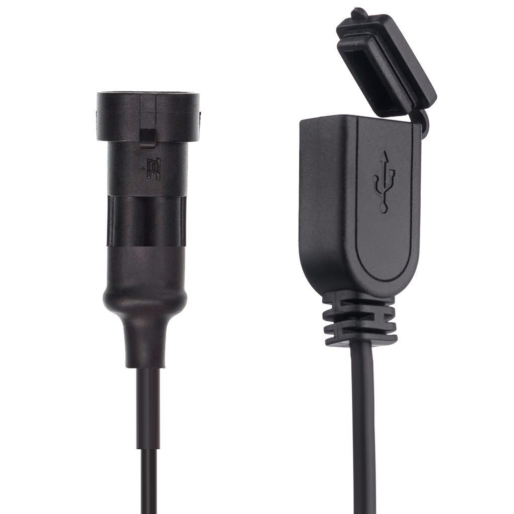 2 Pin Waterproof Charger Cables for Hardwire / Din Hella - Ultimateaddons