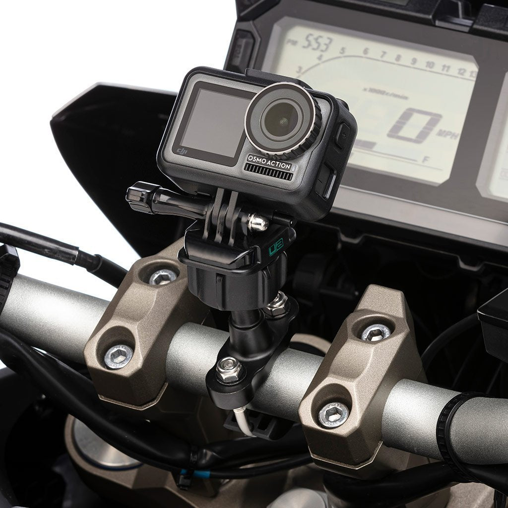 Metal Motorcycle Handlebar Mounting Kit for DJI Osmo - Ultimateaddons