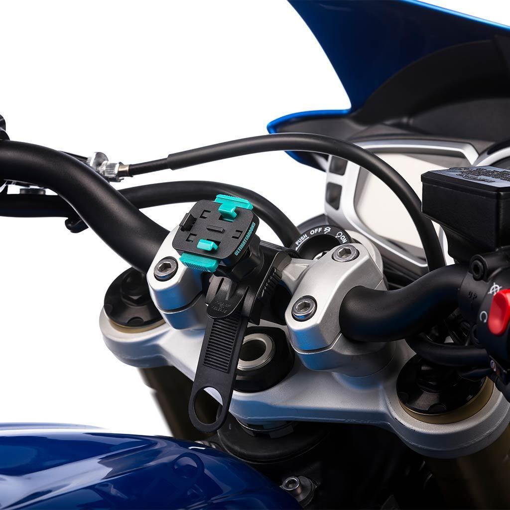 Motorcycle One Holder Handlebar Mount Kit for Apple iPhones - Ultimateaddons