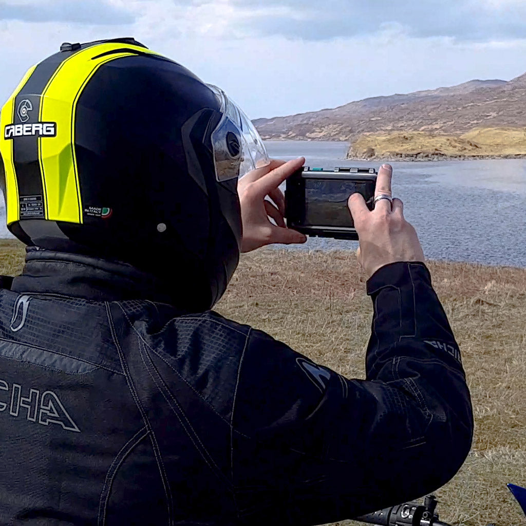 Capa de telefone impermeavel para montagem em motocicleta, para modelos iPhone da Apple | Ultimateaddons